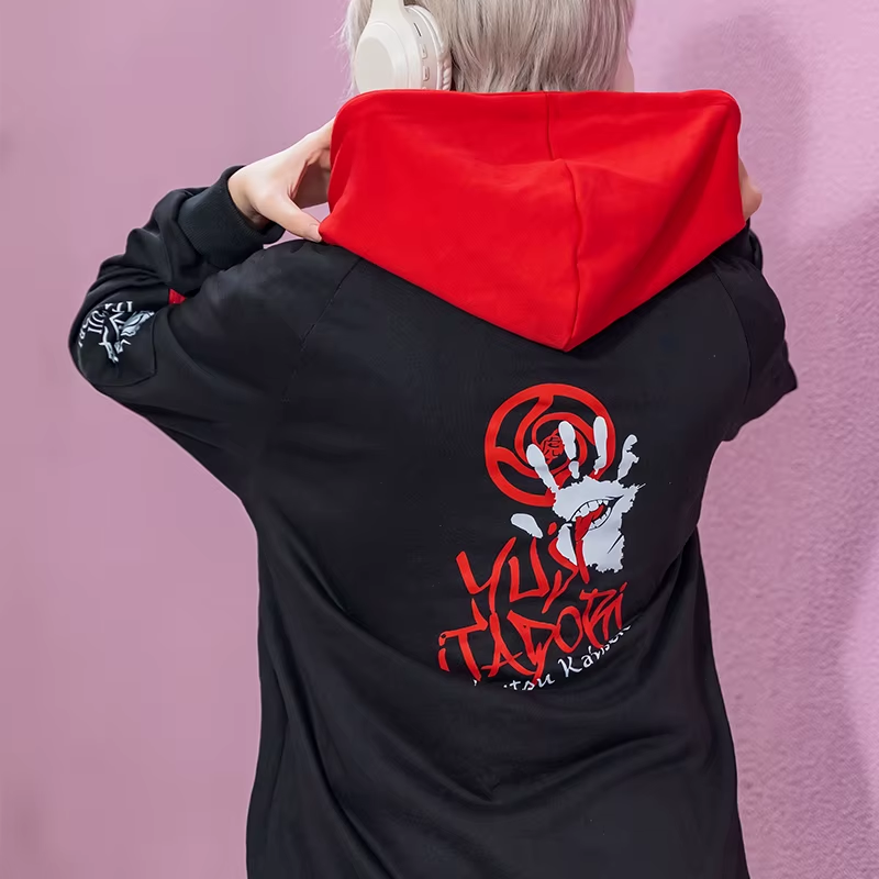 Casaco Oversized Yuji Itadori – Edição Dupla Maldição