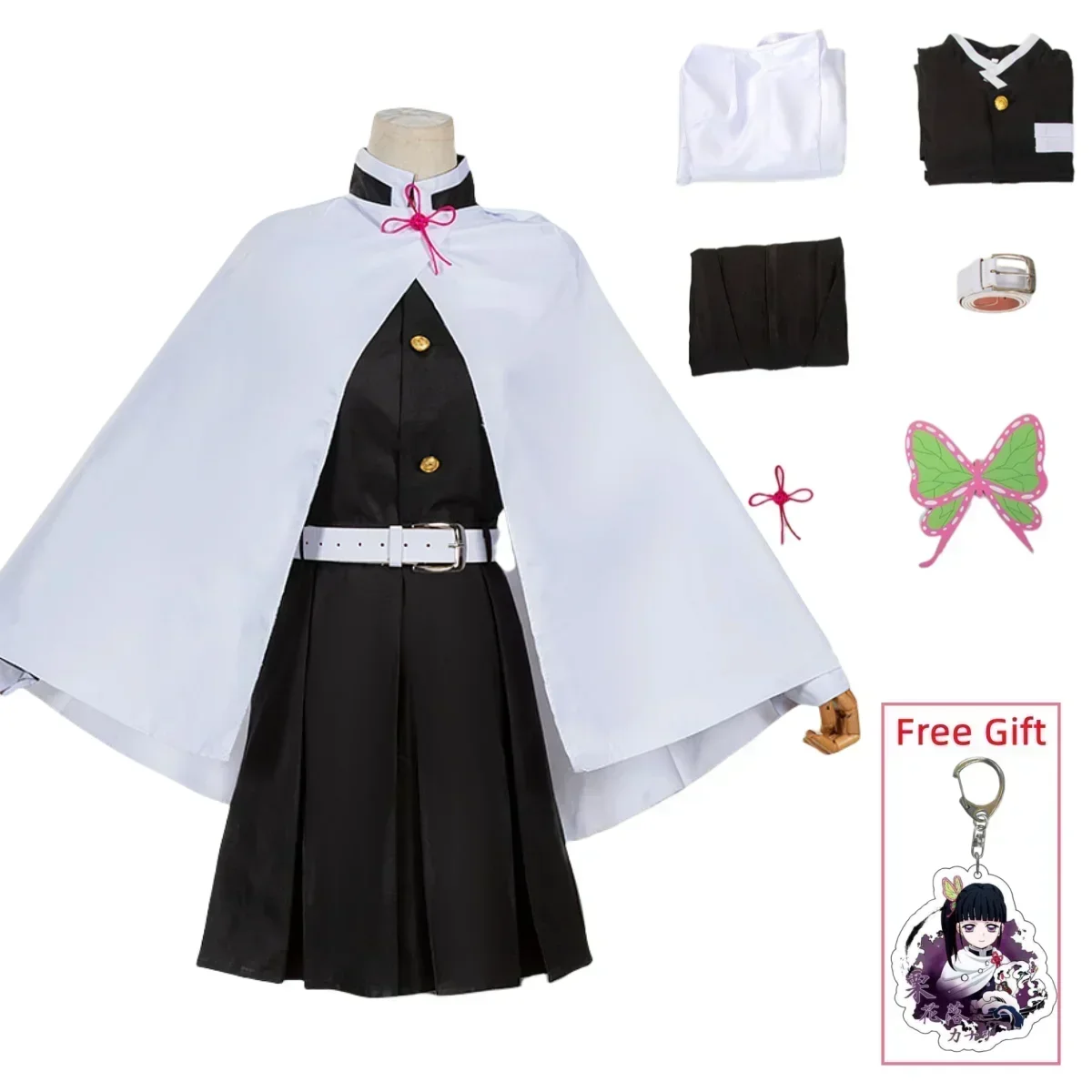Fantasia Cosplay Adulto Kanao Tsuyuri