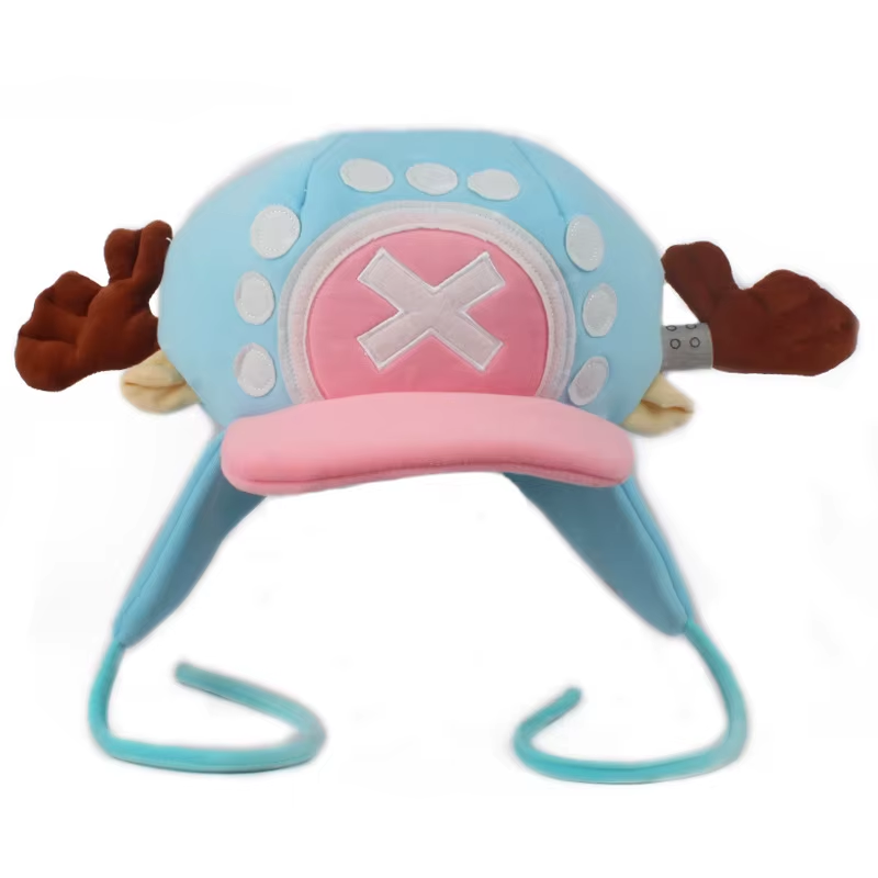 Chapéu Cosplay Tony Tony Chopper Pelúcia, One Piece