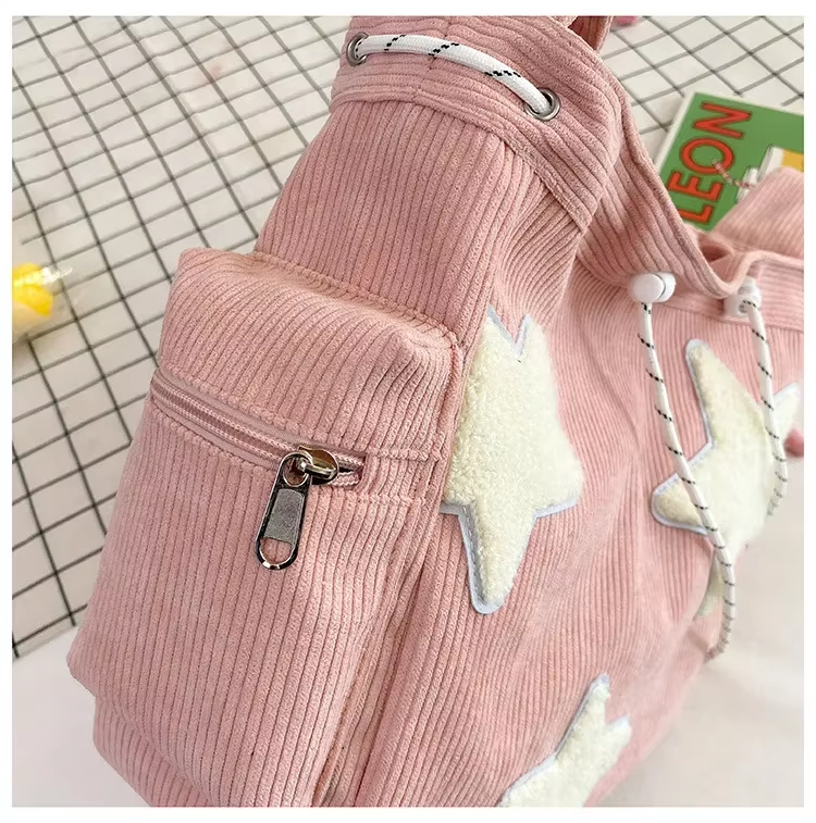 Bolsa Tote Stardust Cotelê
