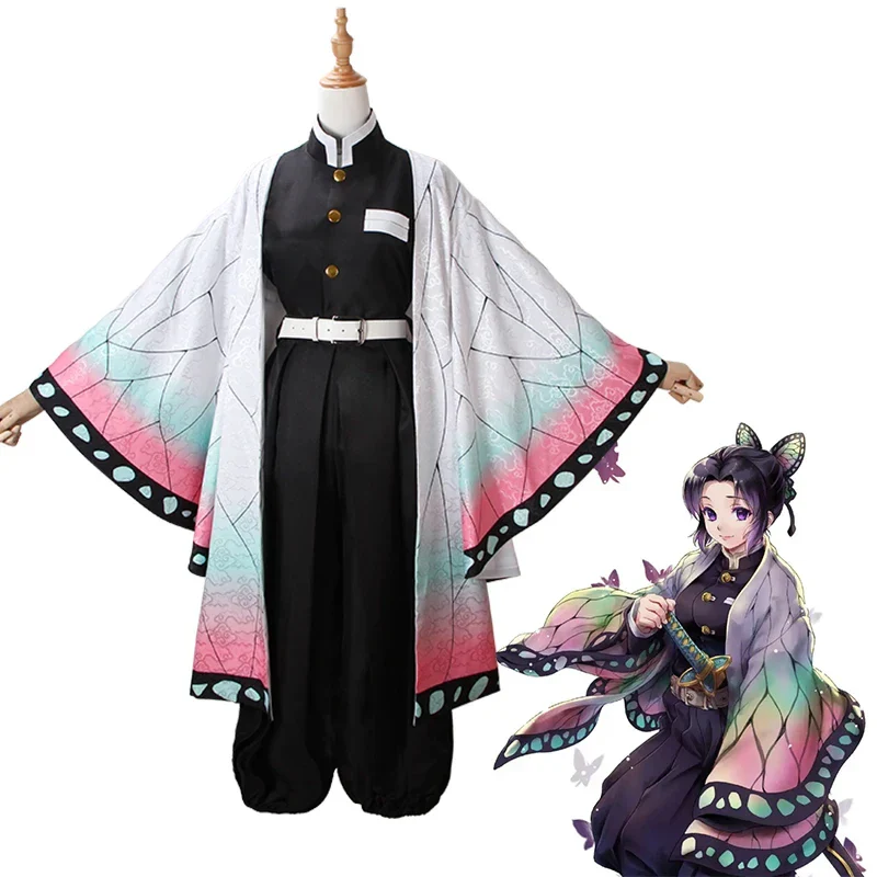 Fantasia Cosplay Adulto e Infantil Shinobu Kochou