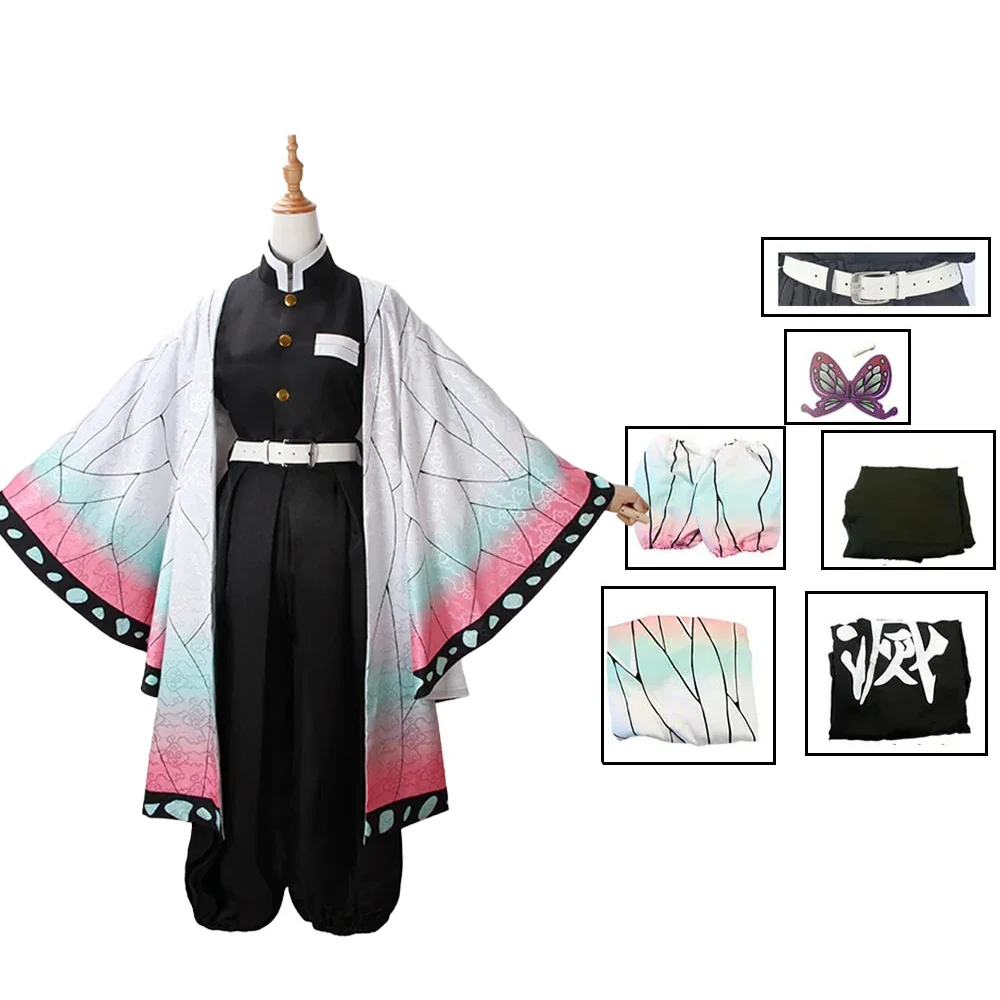 Fantasia Cosplay Adulto e Infantil Shinobu Kochou