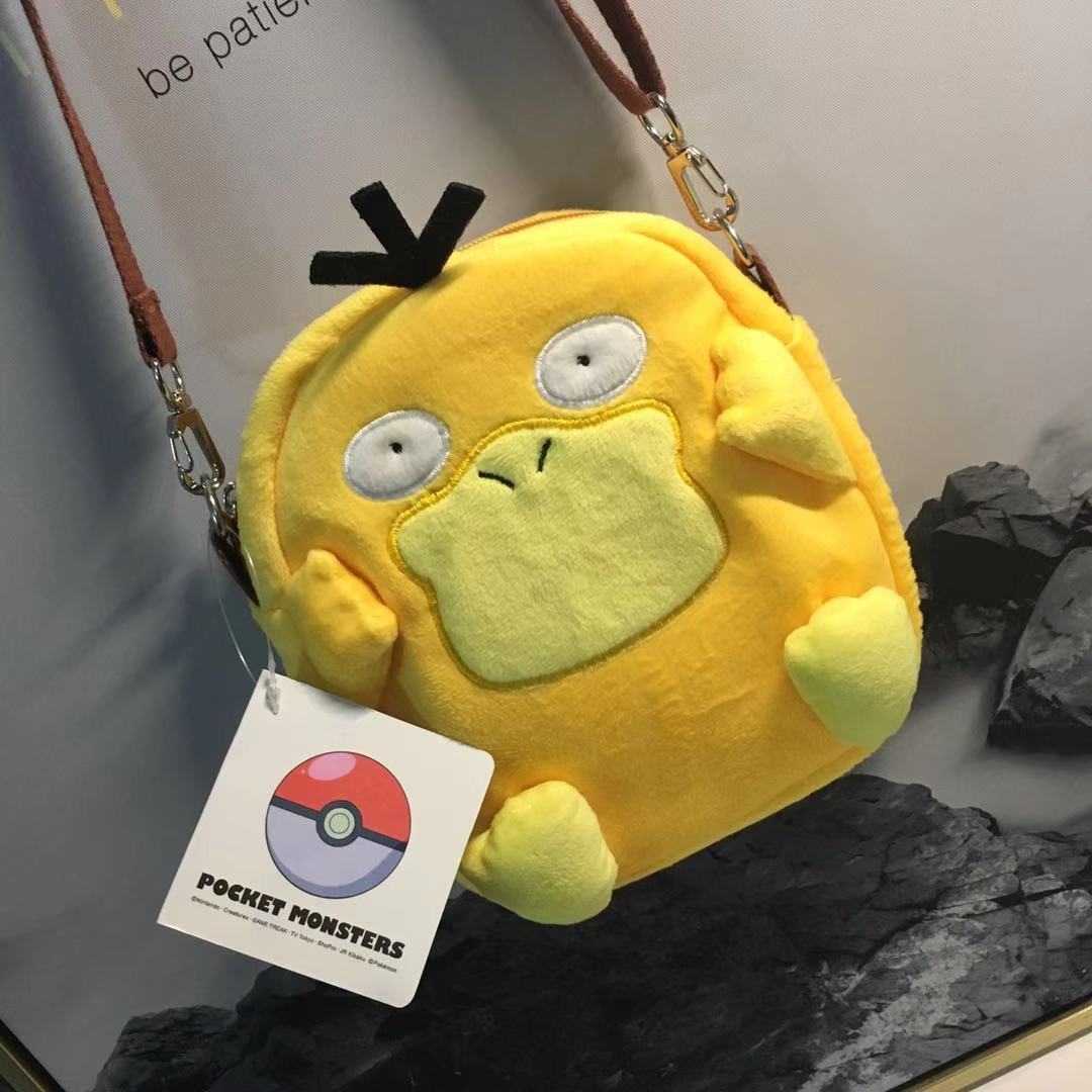 Bolsinha de Ombro Psyduck x Gengar