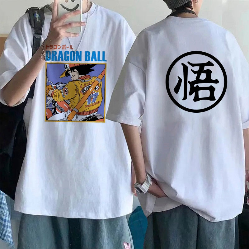 CAMISETAS - DRAGON BALL MANGA CURTA